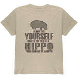 Always Be Yourself Hippo Youth T Shirt