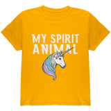 My Spirit Animal Unicorn Youth T Shirt