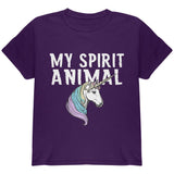 My Spirit Animal Unicorn Youth T Shirt