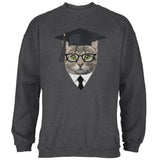 Graduation Funny Cat Mens Sweatshirt front view