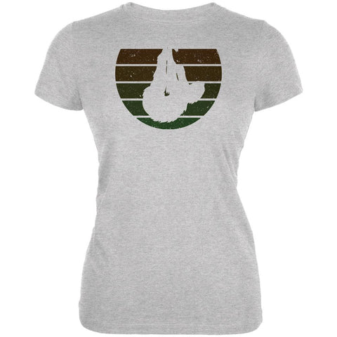 Sloth Retro Naturals Juniors Soft T Shirt