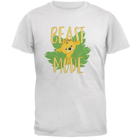 Beast Mode Cute Cheetah Cub Mens T Shirt