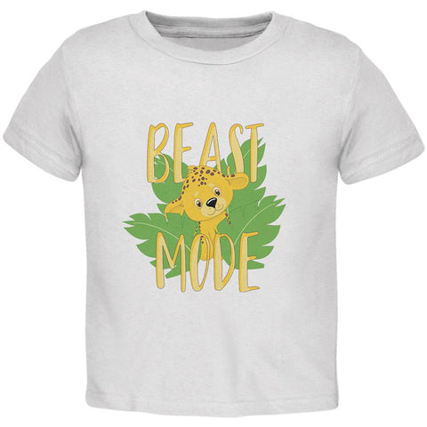 Beast Mode Cute Cheetah Cub Toddler T Shirt