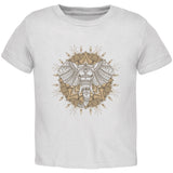 Henna Mandala Elephant Toddler T Shirt front view