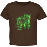 Henna Mountain Gorilla Jungle Splatter Toddler T Shirt