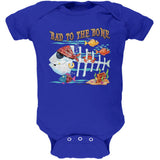 Bad to the Bone Pirate Fish Soft Baby One Piece