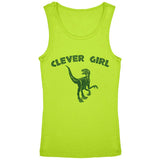Jurassic Velociraptor Clever Girl Youth Girls Tank Top