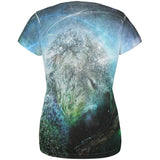 Galaxy Koala is My Spirit Animal All Over Womens T Shirt