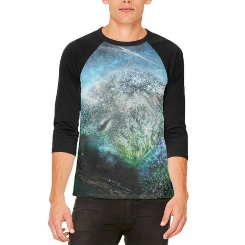 Galaxy Koala is My Spirit Animal Mens Raglan T Shirt