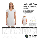 Halloween Costume Tiger All Over Juniors Beach Cover-Up Costume Dress with Tiger Ears Headband