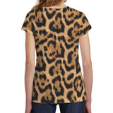Halloween Costume Leopard Pattern All Over Big Kid Costume T Shirt with Leopard Ears Headband