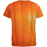 Halloween Costume Pumpkin All Over Mens Costume T Shirt with Jack-O-Lantern Headband