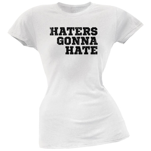 Splatter Horse Black Soft Juniors T-Shirt