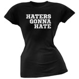 Splatter Horse Black Soft Juniors T-Shirt