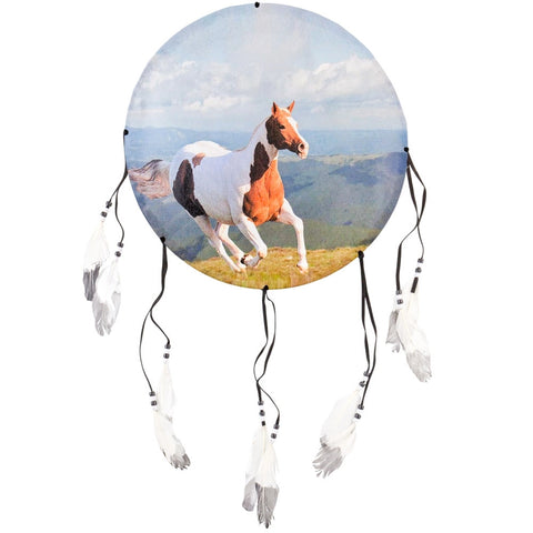 Paint Horse Galloping Dream Catcher