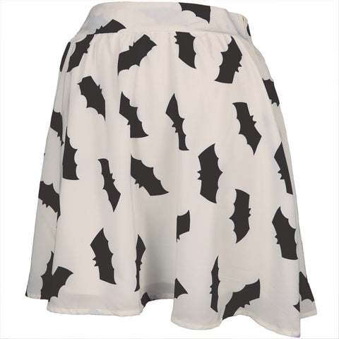 Bat Silhouettes Women's Skater Skirt