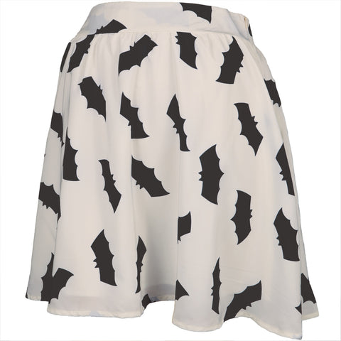 Bat Silhouettes Women's Skater Skirt