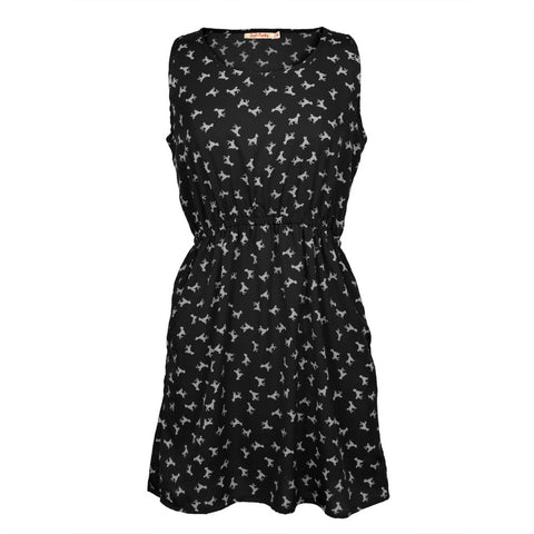 Poodles All-Over Women's Short Dress