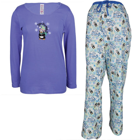 Penguin Let's Snuggle Women's Sleep Set