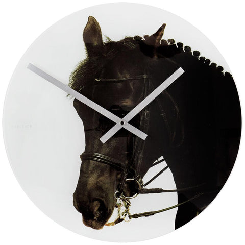 Happy Farmers Horse Wall Clock
