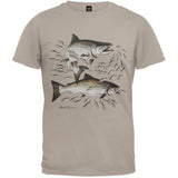 Salmon Heather Gray T-Shirt