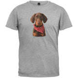 Dachshund Bandana White T-Shirt