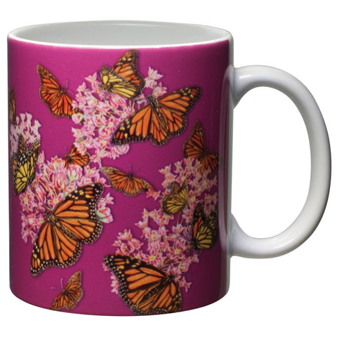 Monarchy White Ceramic Mug