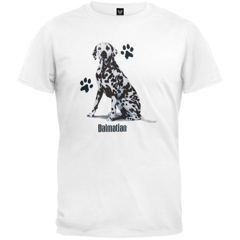 Dalmatian Profile White T-Shirt