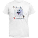 I Paw My American Eskimo Dog Black T-Shirt