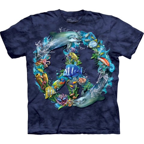 Sealife Peace Sign T-Shirt