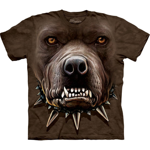 Pit Bull Zombie Face T-Shirt