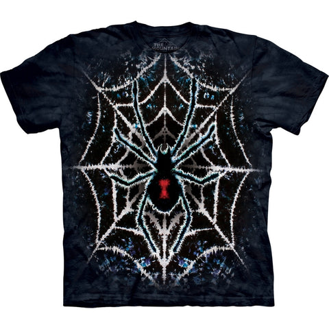 Spider Web Tie-Dye T-Shirt