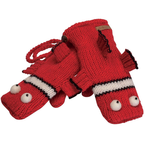 Clownfish Kids Knit Mittens