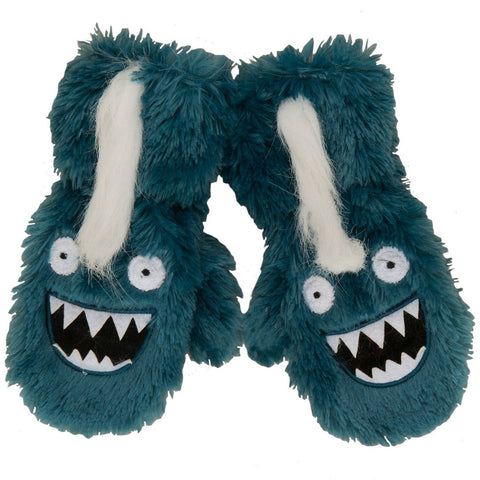 Ice Monster Toddler Fuzzy Fleece Mittens