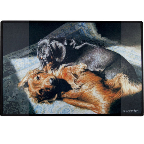 Dachshund Partners In Crime Doormat
