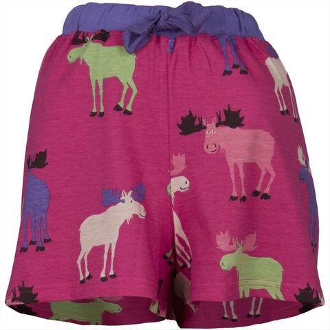 Raspberry Moose Women's Boxer Shorts