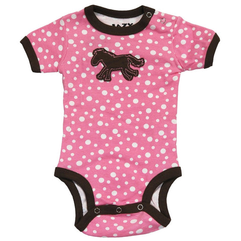 Dotty Horse Baby One Piece
