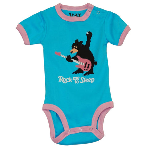 Bear Rock Me to Sleep Baby One Piece