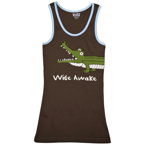 Alligator Wide Awake Juniors Tank Top