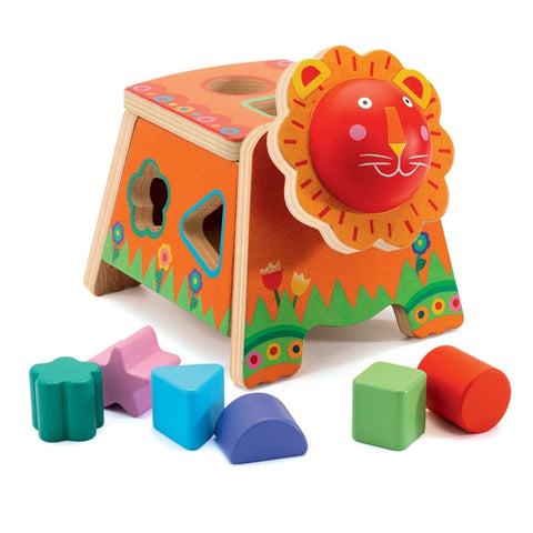 Wooden Kikou Leo Lion Sorting Toy