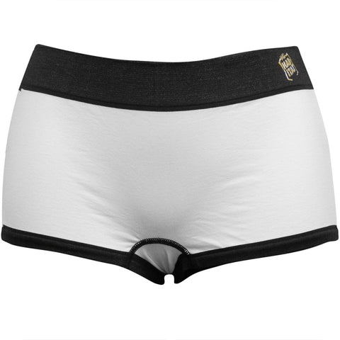 Wild Habitat Panda Off-White Plain Women's Boy Shorts