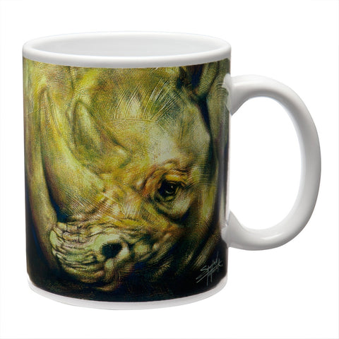 Stephen Fishwick Rhino Coffee Mug