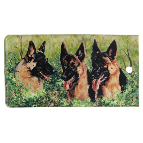 German Shepherd Portrait Bag Tag