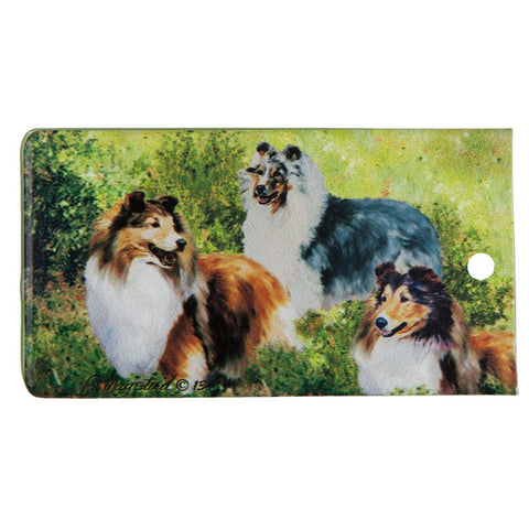 Shetland Sheepdog Portrait Bag Tag