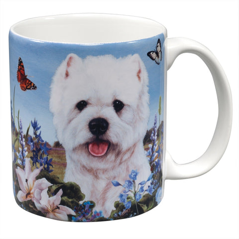 Westie Garden Party Fun Mug