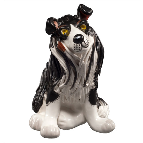 Whisper the Border Collie Figurine