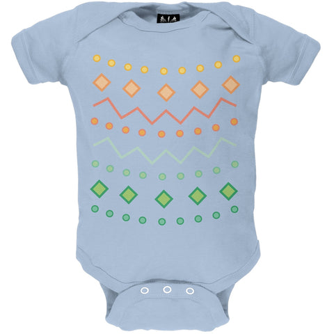 Easter Egg Green Zig Zag Costume Baby One Piece