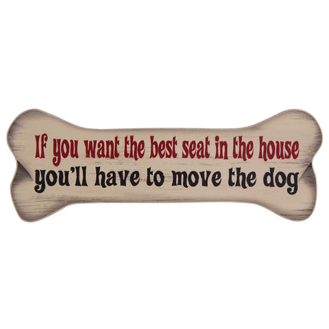 If You Want The Best Seat Move The Dog Bone Shaped Magnet