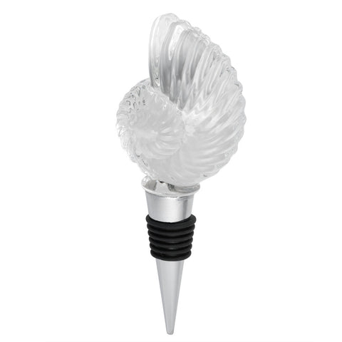 Glass Seashell Bottlestopper