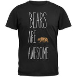 Bears are Awesome Black T-Shirt